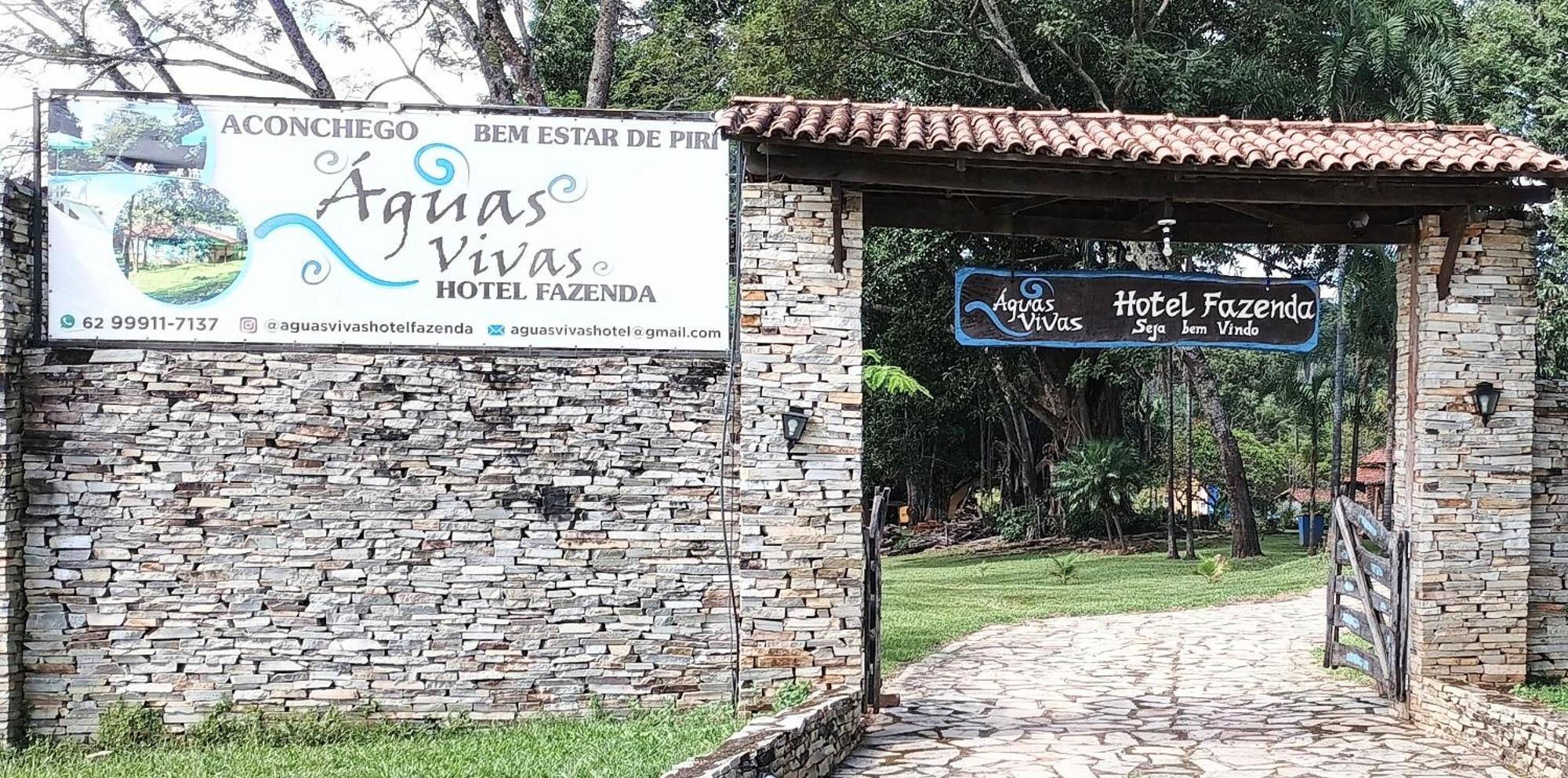 Aguas Vivas Hotel Fazenda Пиренополис Экстерьер фото
